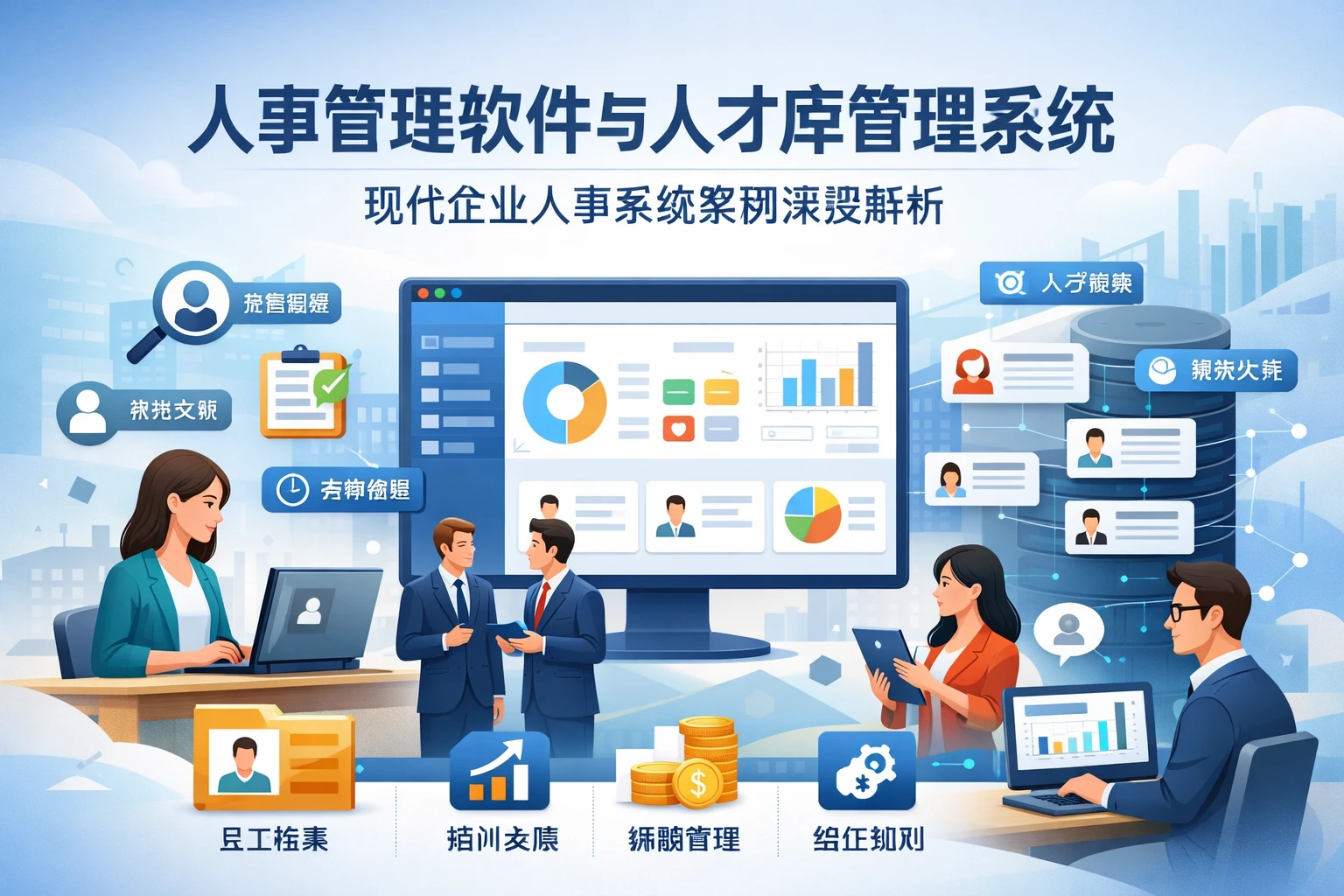 人事管理软件与人才库管理系统：现代企业人事系统案例深度解析