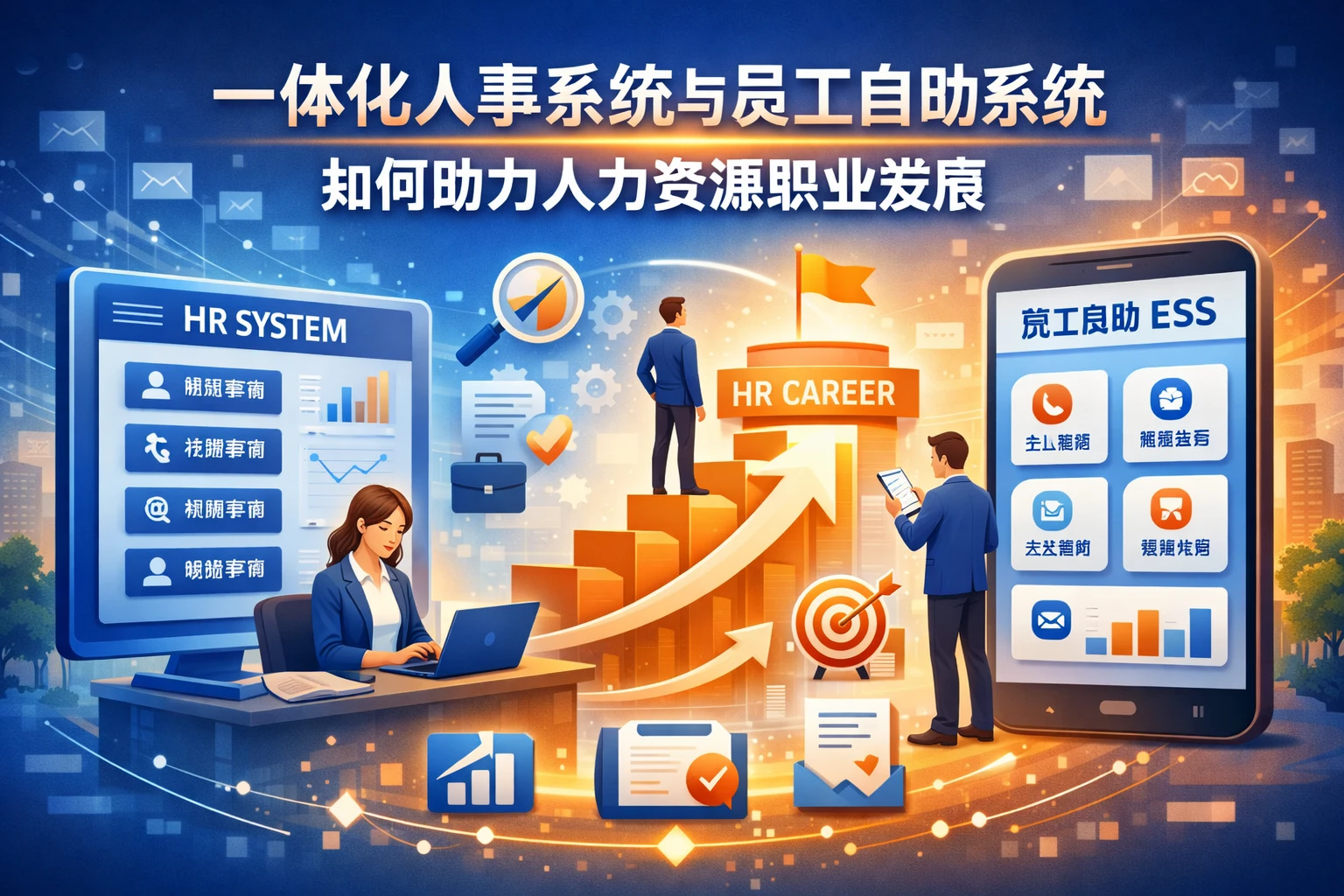 一体化人事系统与员工自助系统如何助力人力资源职业发展