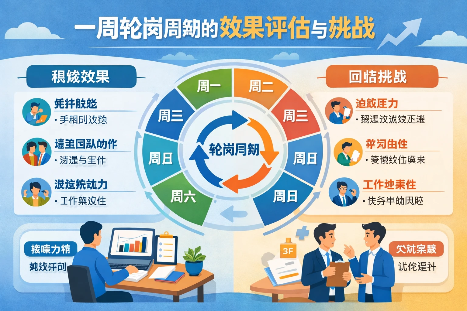 一周轮岗周期的效果评估与挑战