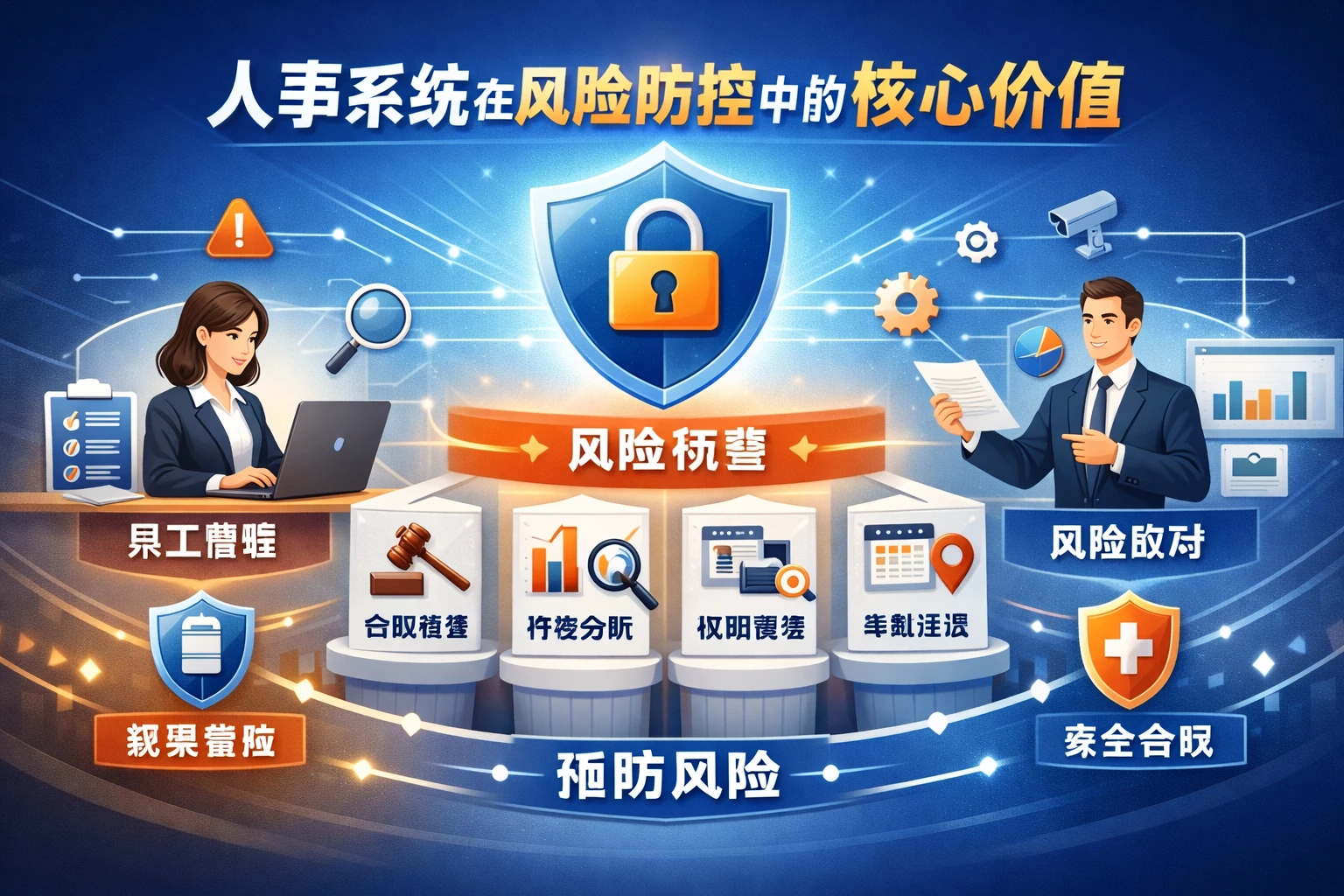 人事系统在风险防控中的核心价值