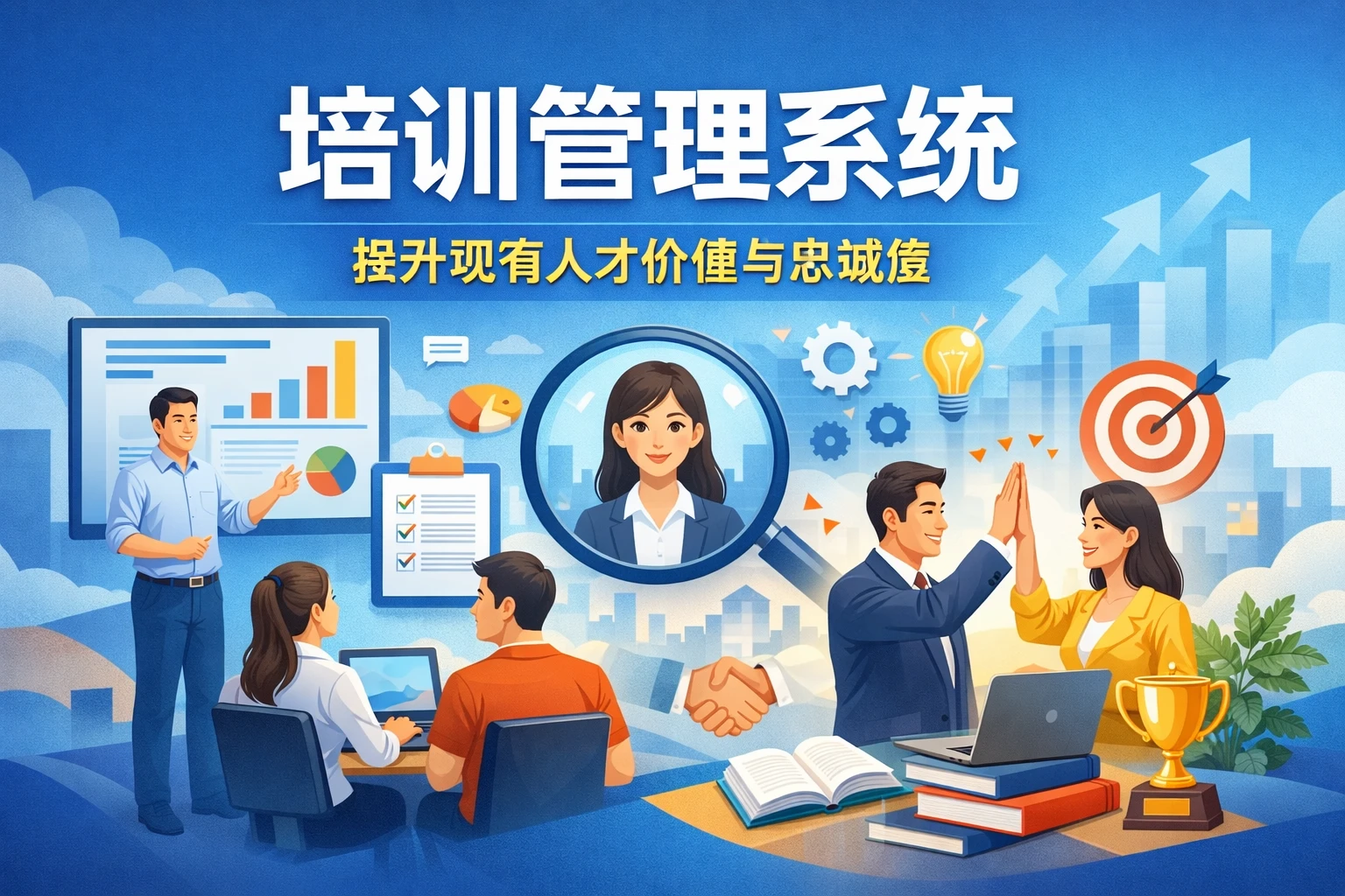 培训管理系统:提升现有人才价值与忠诚度