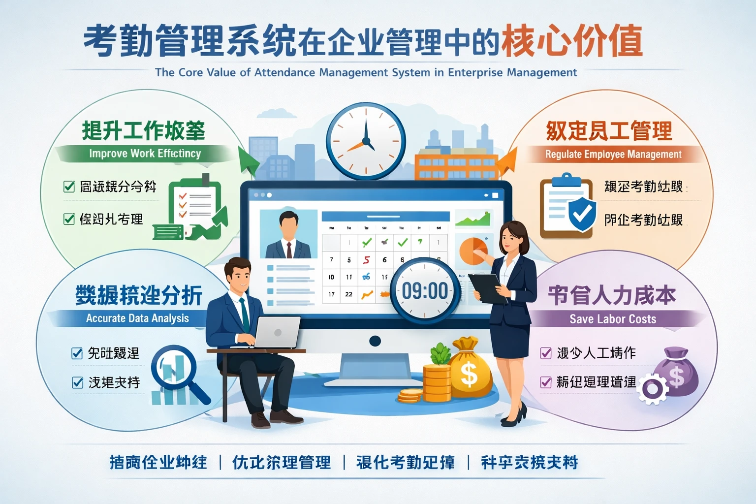 考勤管理系统在企业管理中的核心价值
