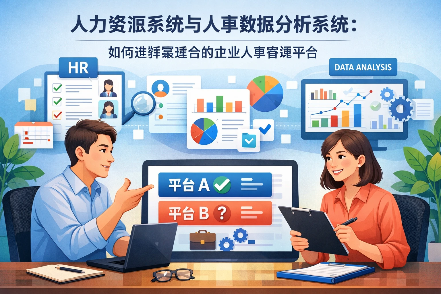 人力资源系统与人事数据分析系统:如何选择最适合的企业人事管理平台