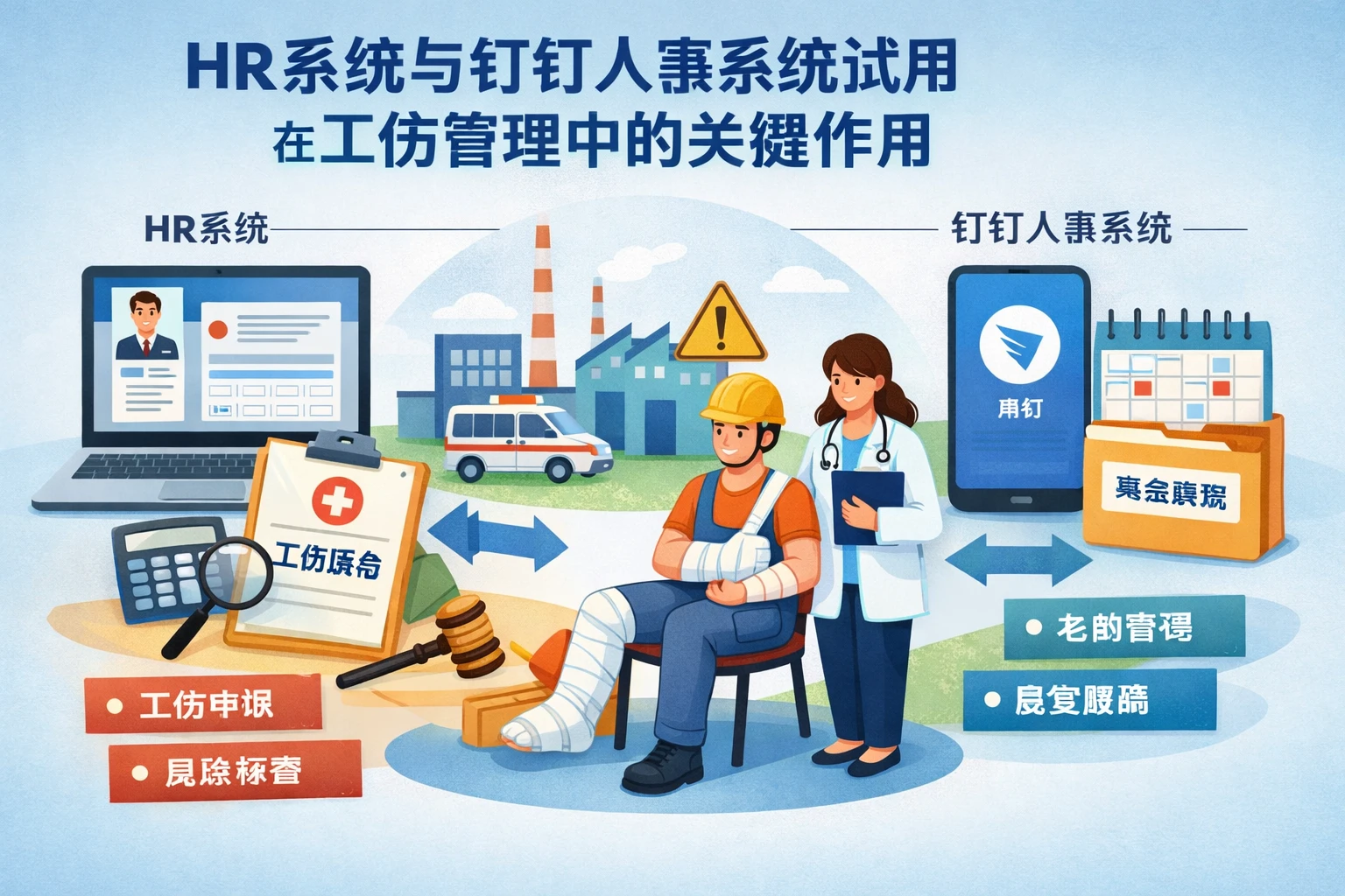 HR系统与钉钉人事系统试用在工伤管理中的关键作用