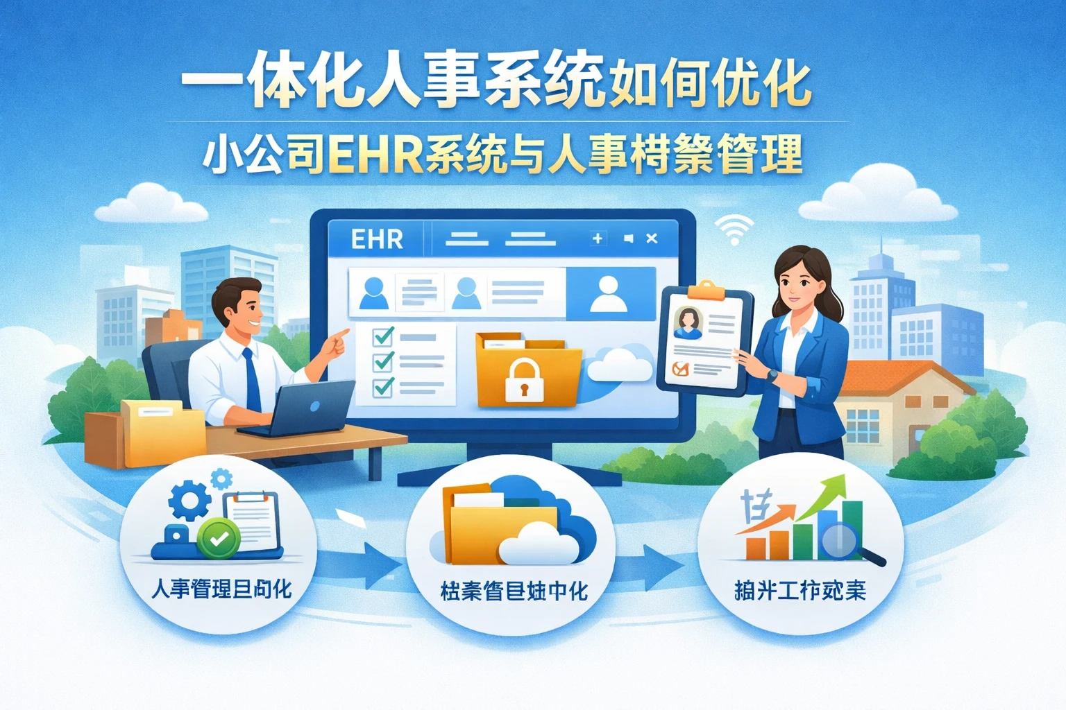 一体化人事系统如何优化小公司ehr系统与人事档案管理