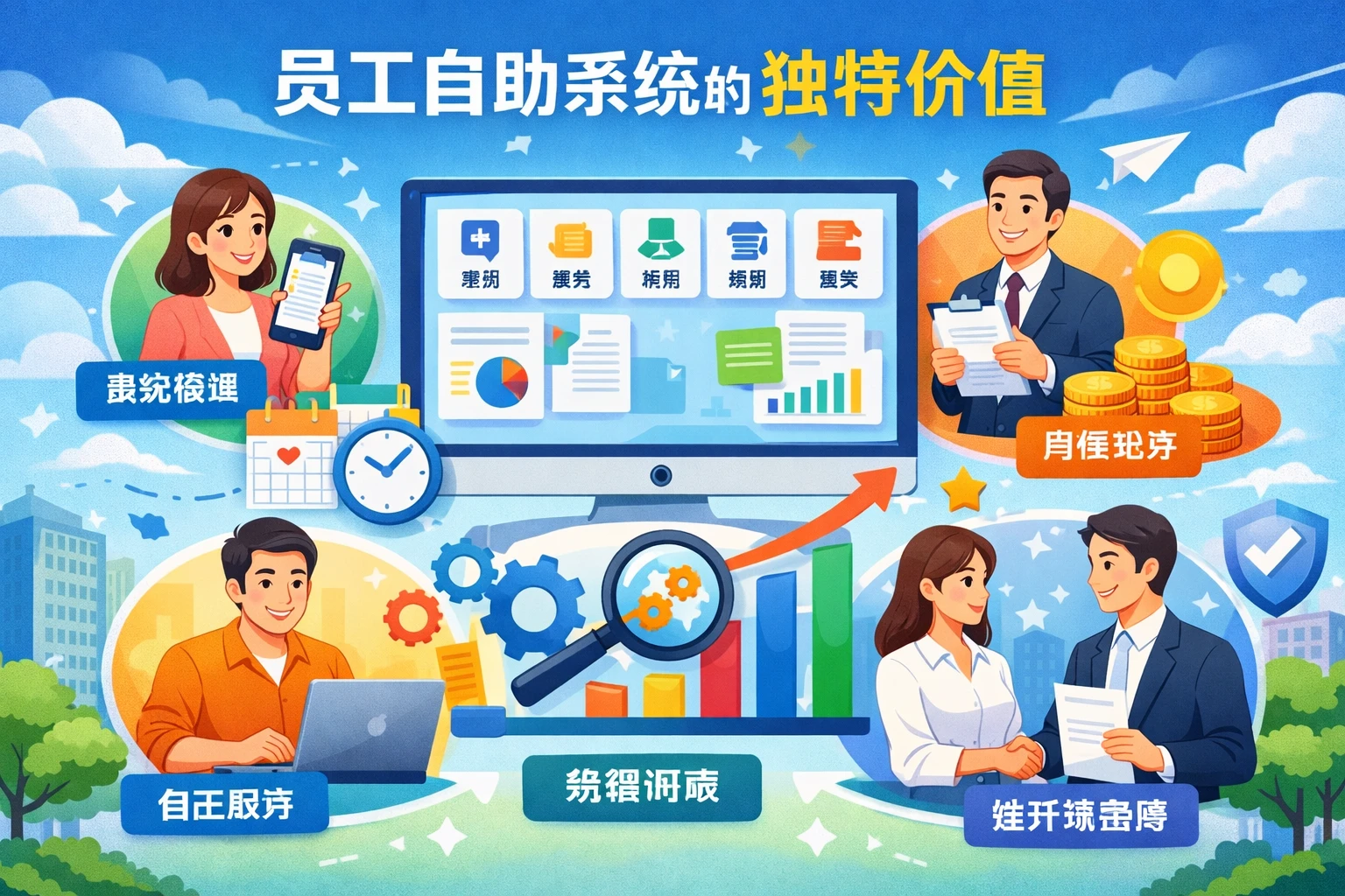 员工自助系统的独特价值