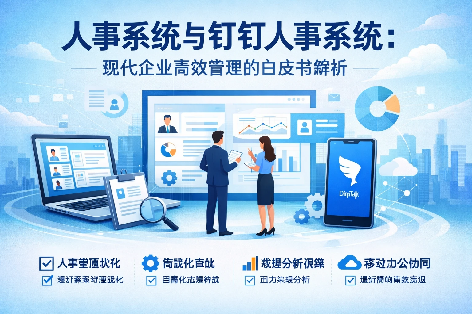 人事系统与钉钉人事系统:现代企业高效管理的白皮书解析