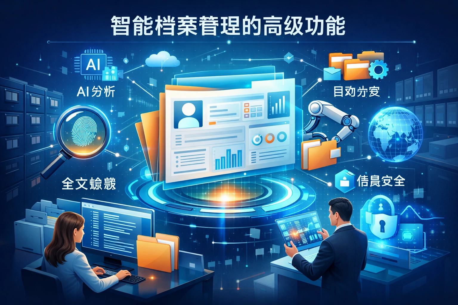 智能档案管理的高级功能