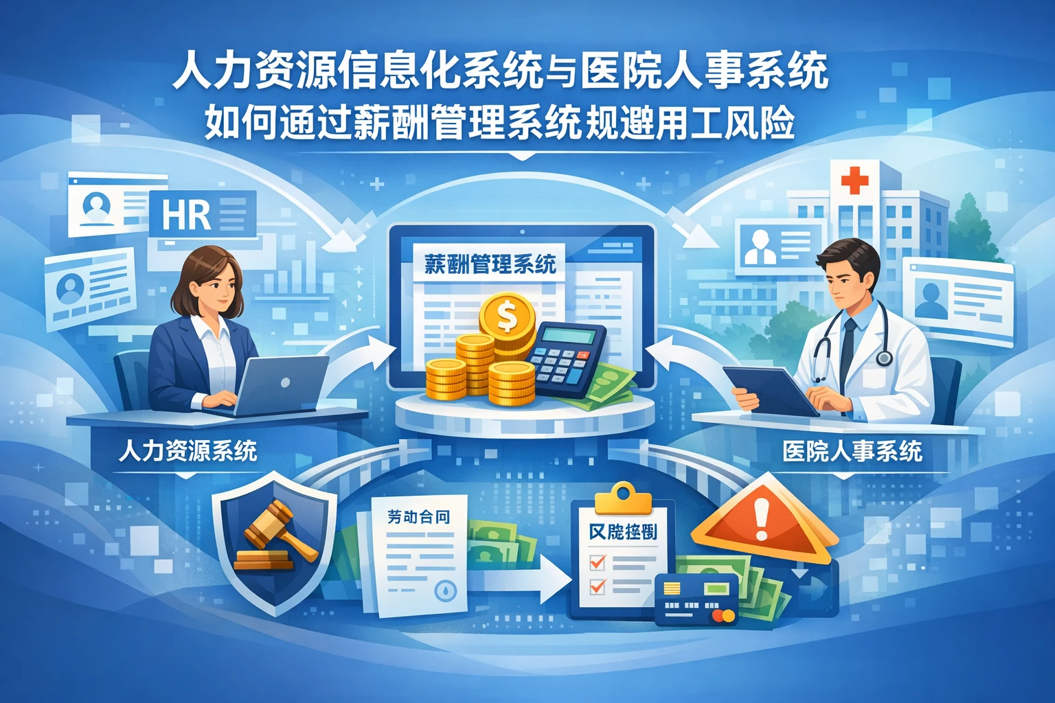 人力资源信息化系统与医院人事系统如何通过薪酬管理系统规避用工风险