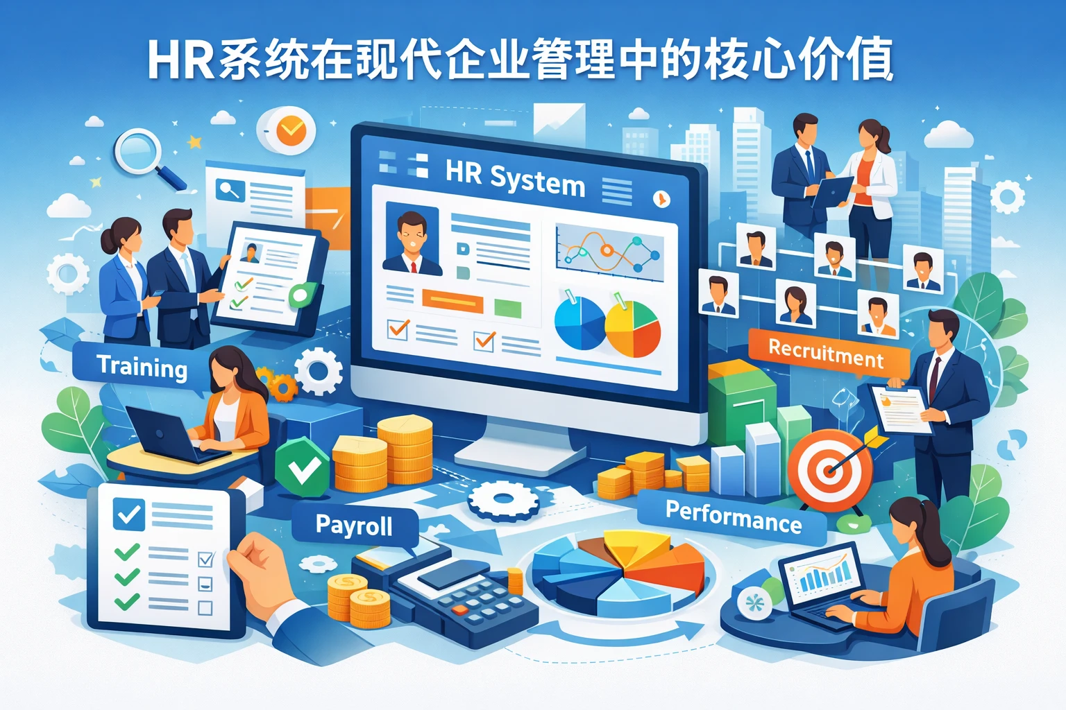 HR系统在现代企业管理中的核心价值