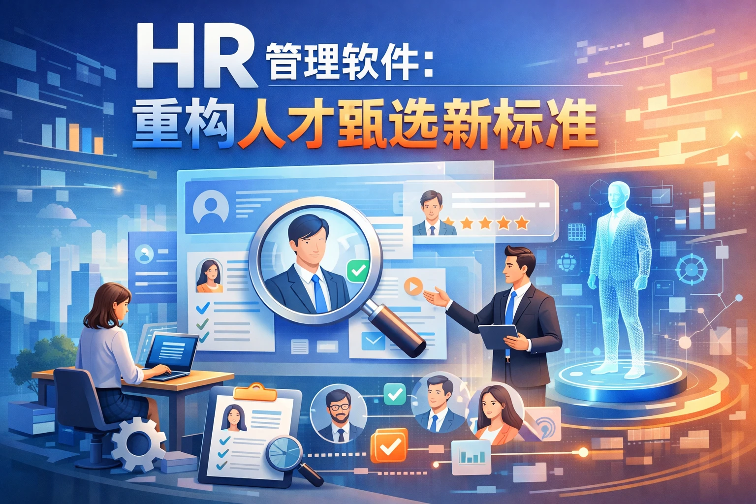 HR管理软件：重构人才甄选新标准