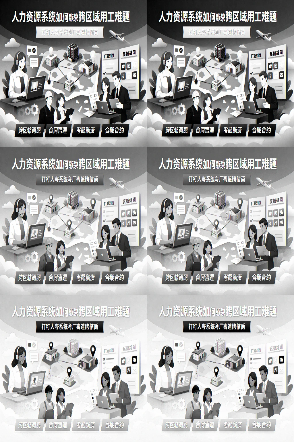 人力资源系统如何解决跨区域用工难题 - 钉钉人事系统与厂商选择指南