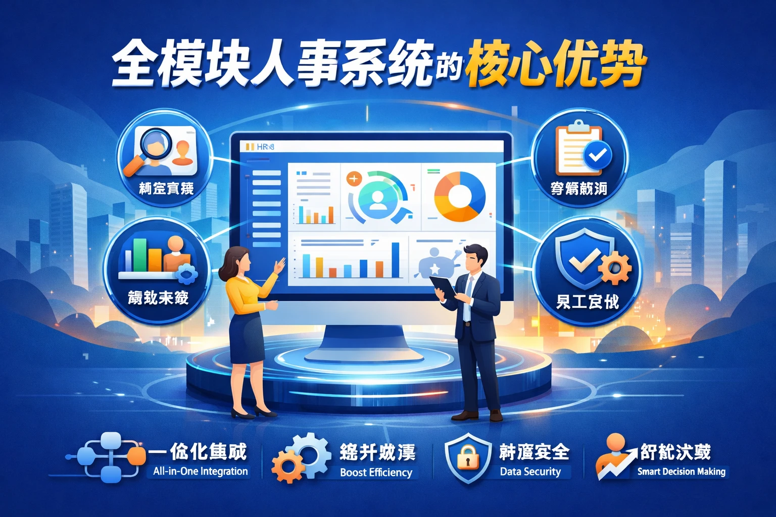 全模块人事系统的核心优势