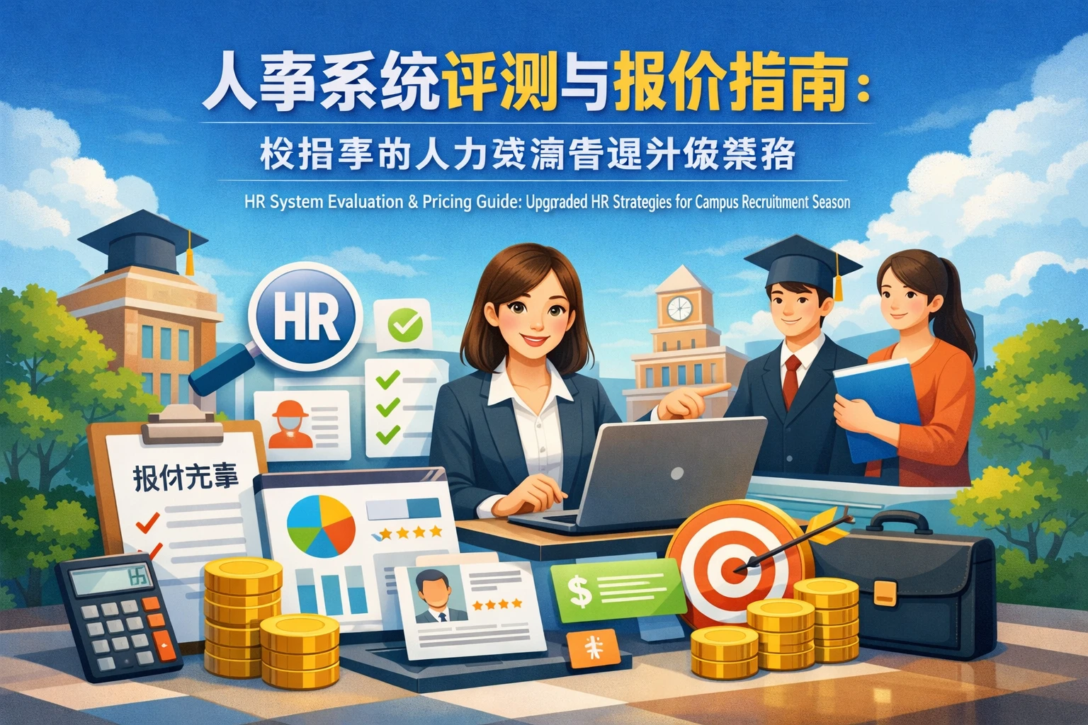 人事系统评测与报价指南：校招季的人力资源管理升级策略