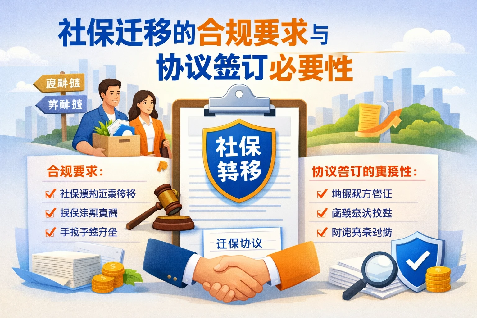 社保迁移的合规要求与协议签订必要性