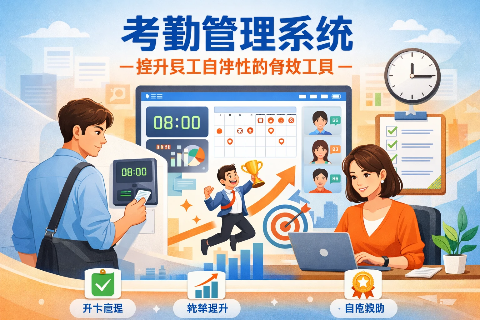 考勤管理系统：提升员工自律性的有效工具