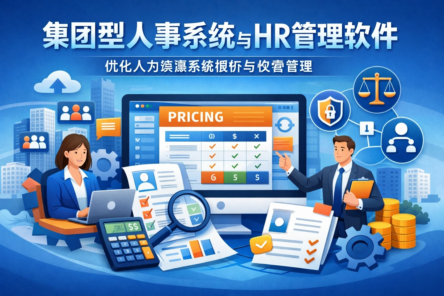 集团型人事系统与HR管理软件：优化人力资源系统报价与权责管理