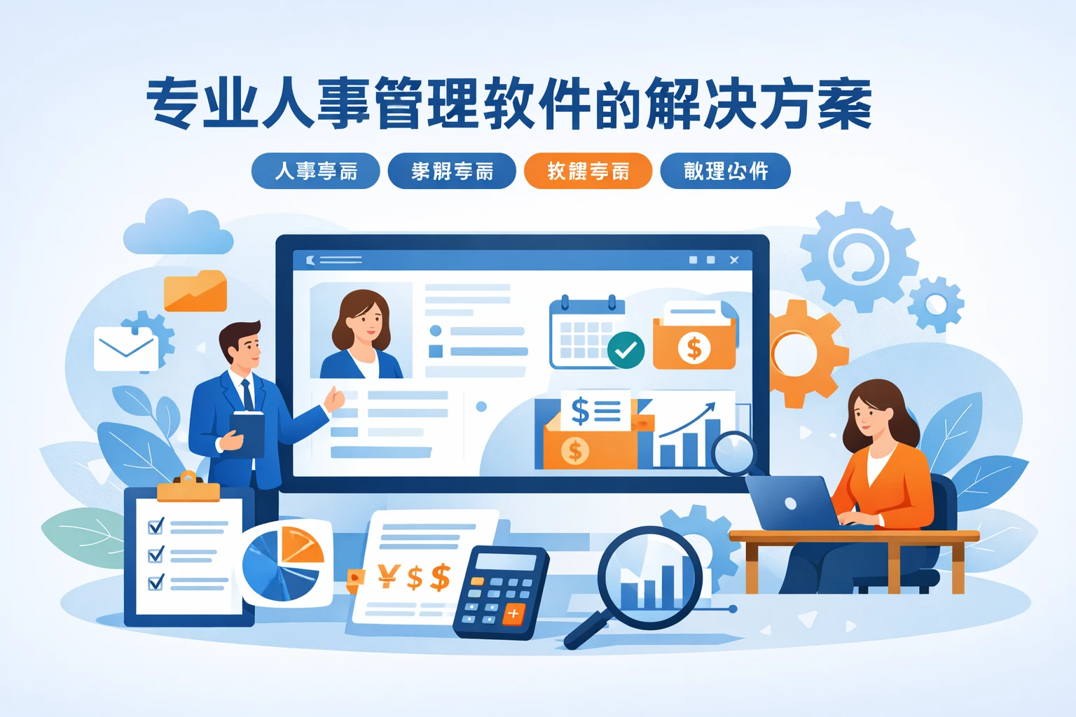 专业人事管理软件的解决方案