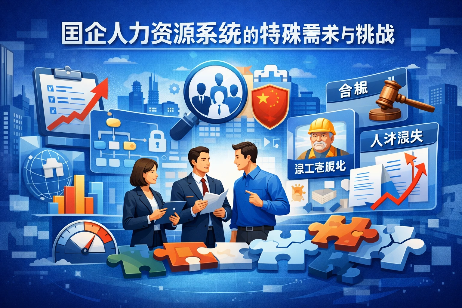 国企人力资源系统的特殊需求与挑战