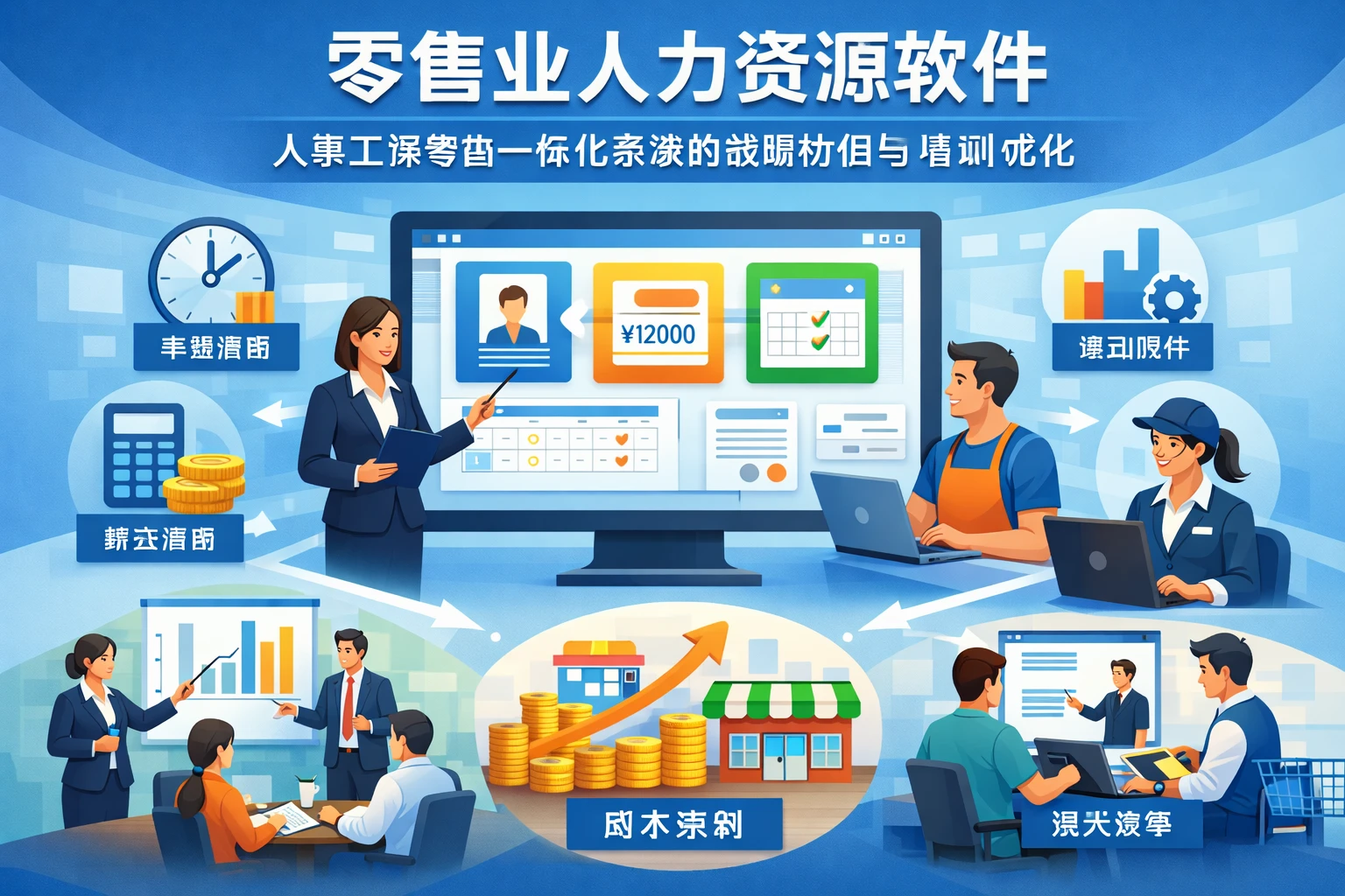 零售业人力资源软件：人事工资考勤一体化系统的战略价值与培训优化