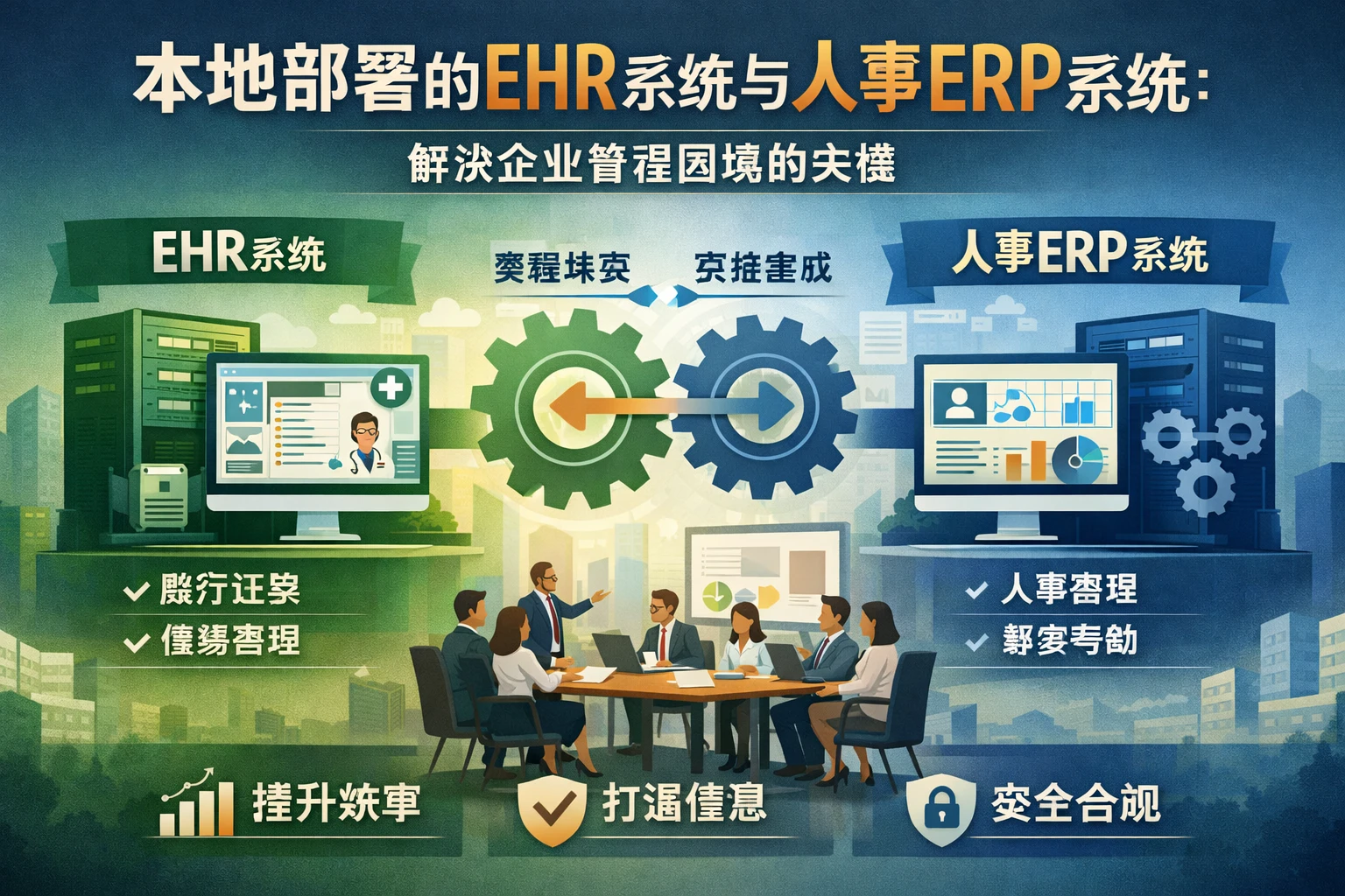 本地部署的EHR系统与人事ERP系统：解决企业管理困境的关键