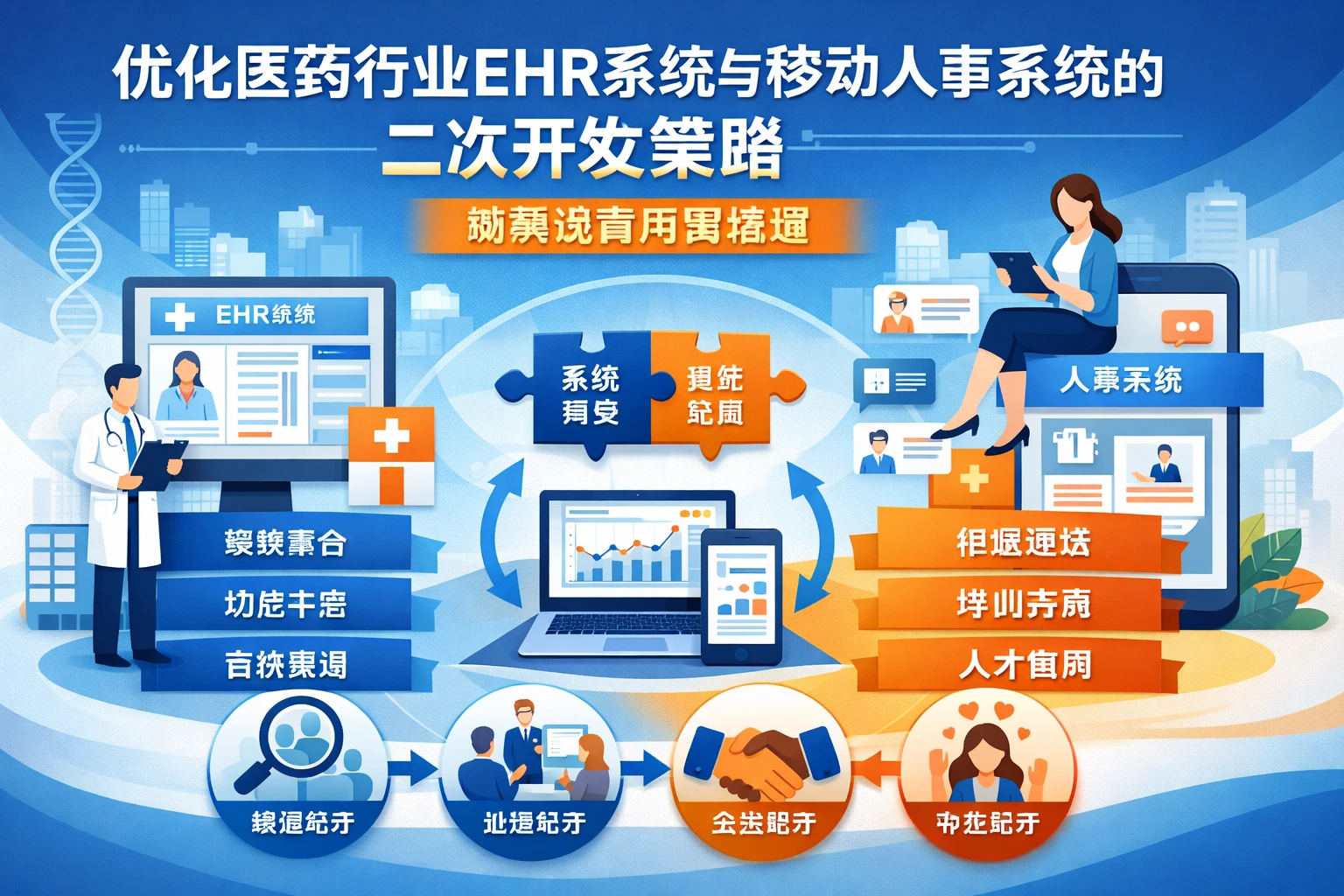 优化医药行业ehr系统与移动人事系统的二次开发策略：破解选育用留难题
