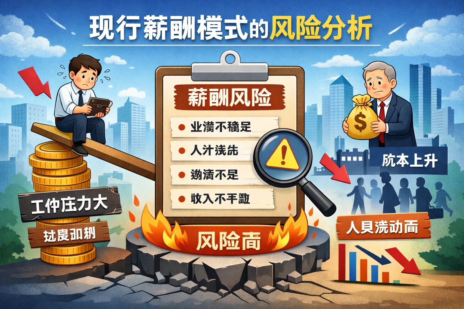 现行薪酬模式的风险分析