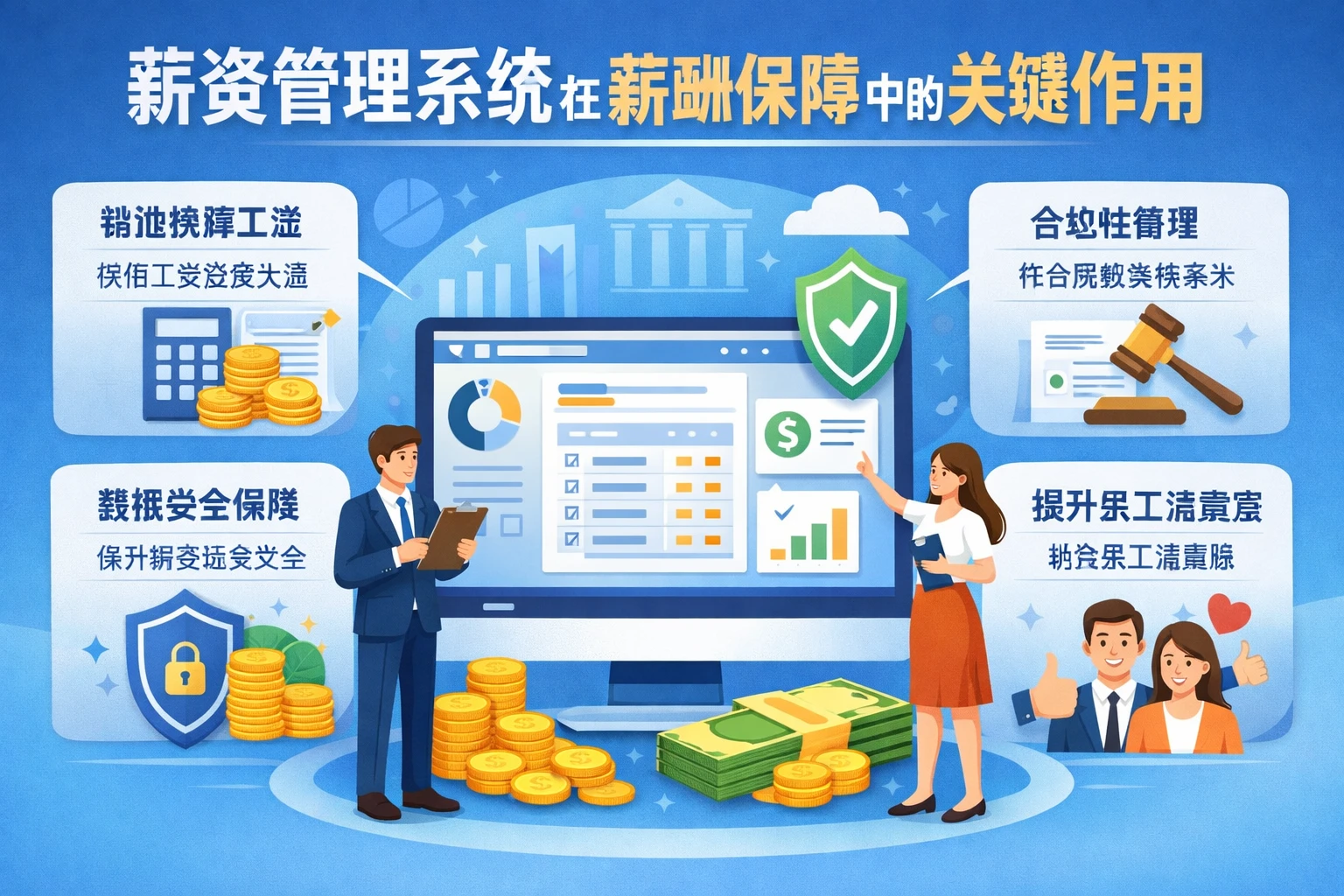 薪资管理系统在薪酬保障中的关键作用