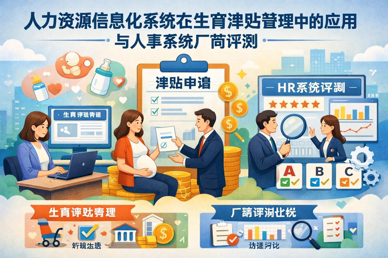 人力资源信息化系统在生育津贴管理中的应用与人事系统厂商评测