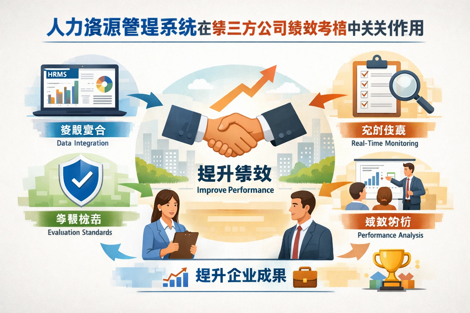 人力资源管理系统在第三方公司绩效考核中的关键作用