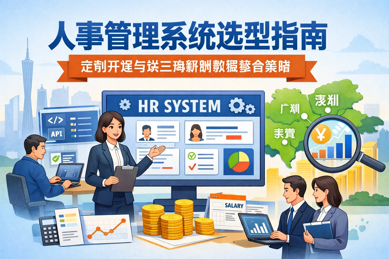 人事管理系统选型指南：定制开发与珠三角薪酬数据整合策略