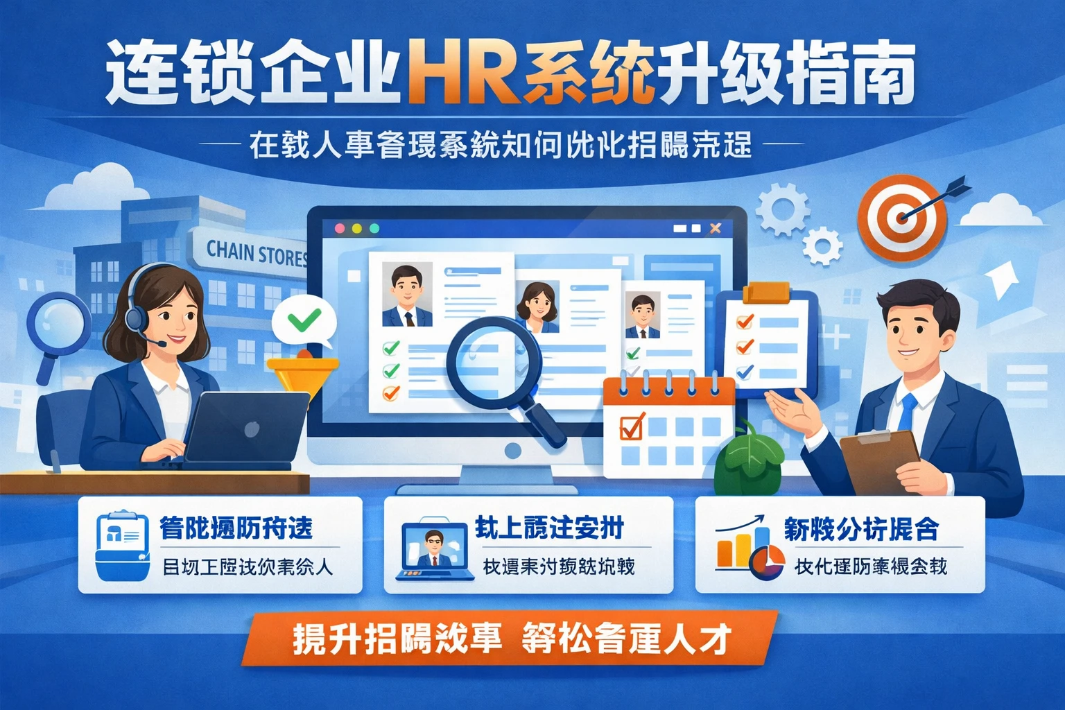 连锁企业HR系统升级指南：在线人事管理系统如何优化招聘流程