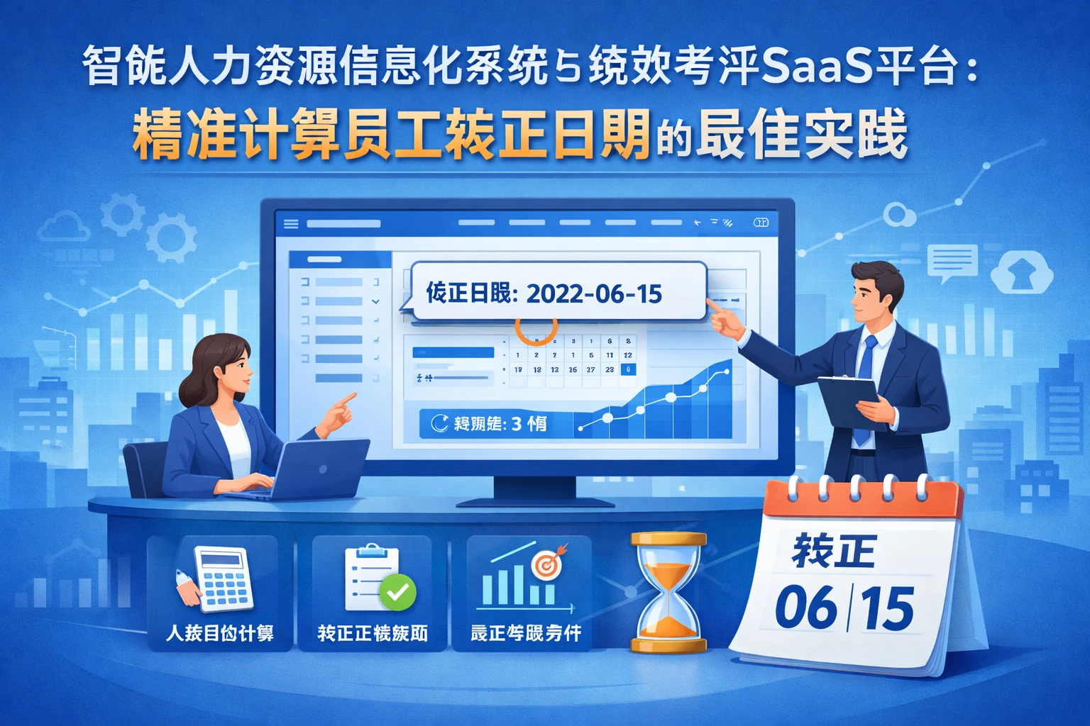 智能人力资源信息化系统与绩效考评SaaS平台：精准计算员工转正日期的最佳实践