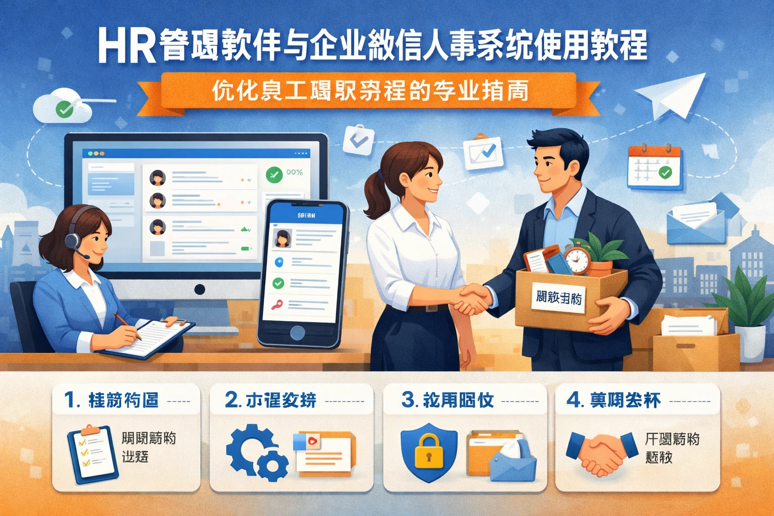 HR管理软件与企业微信人事系统使用教程：优化员工离职流程的专业指南