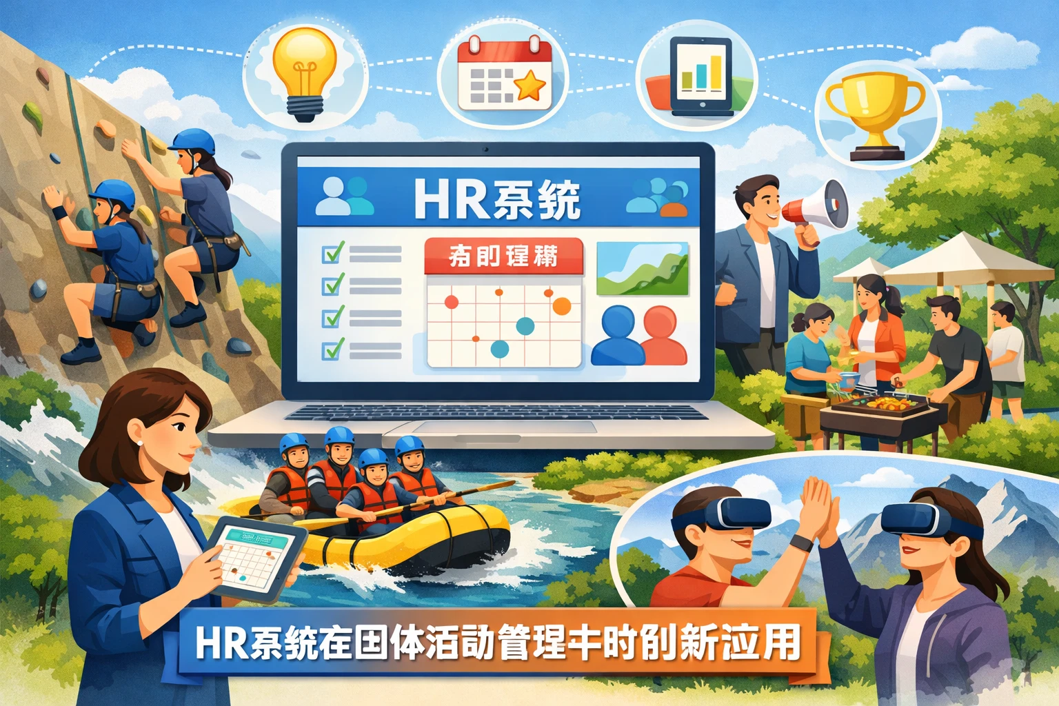 HR系统在团体活动管理中的创新应用