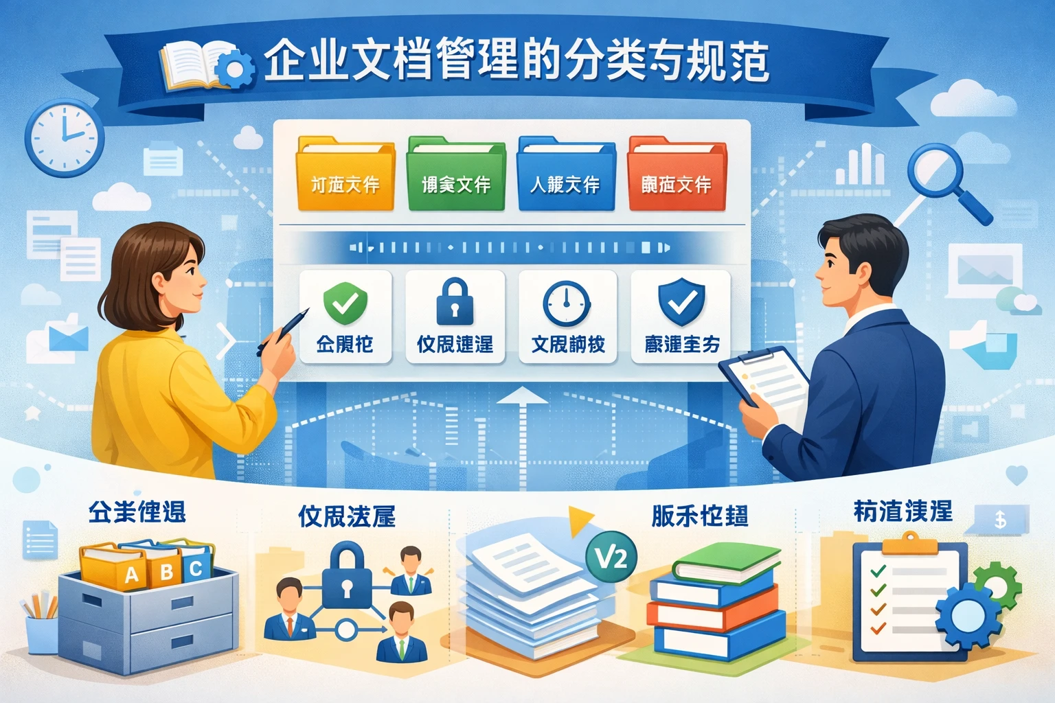 企业文档管理的分类与规范