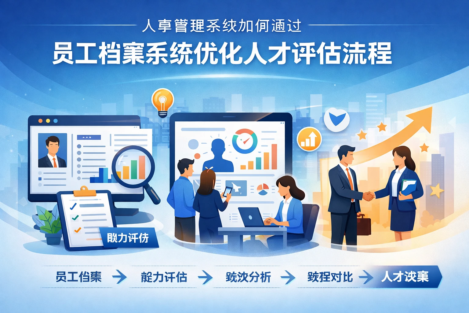 人事管理系统如何通过员工档案系统优化人才评估流程