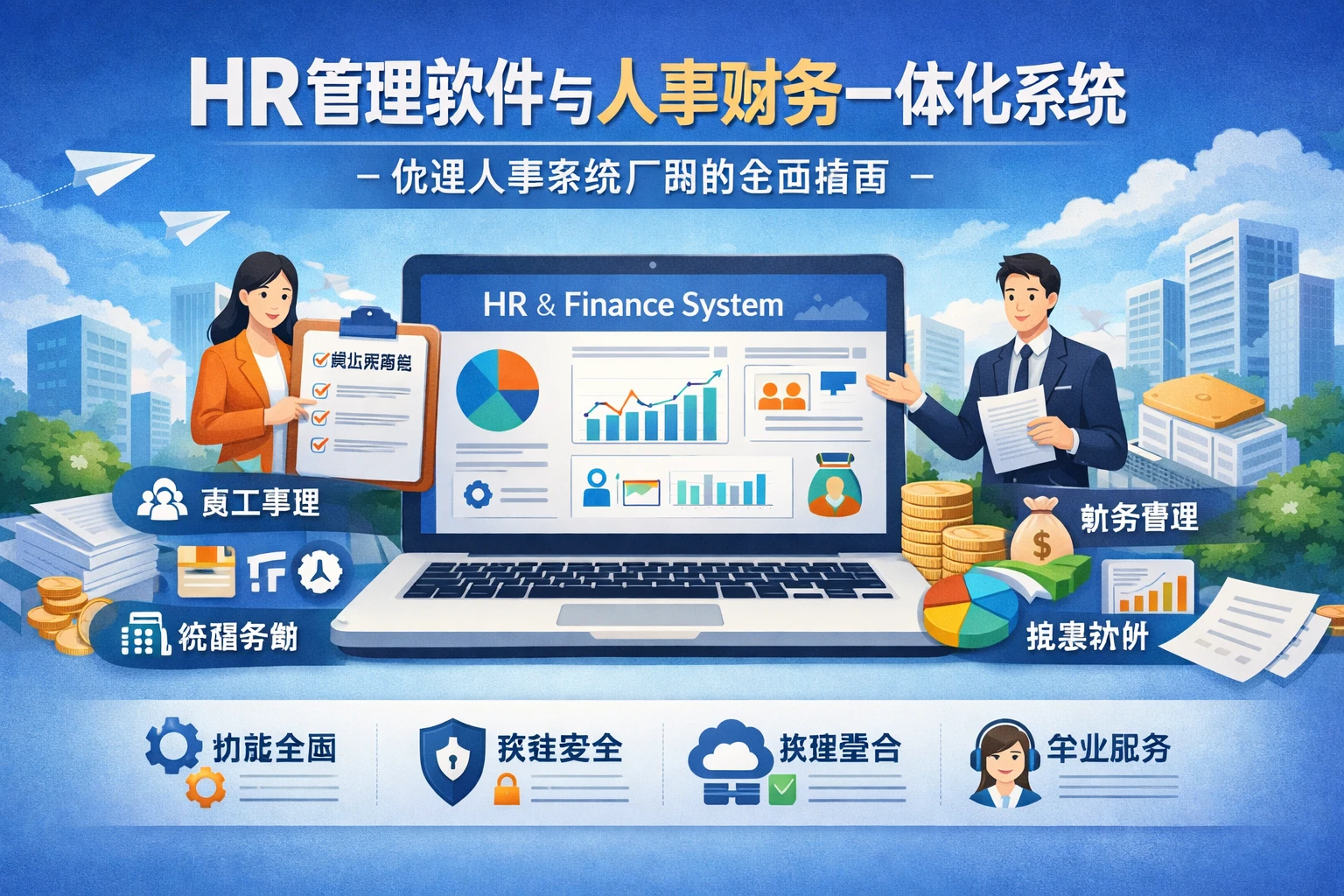 HR管理软件与人事财务一体化系统:优选人事系统厂商的全面指南