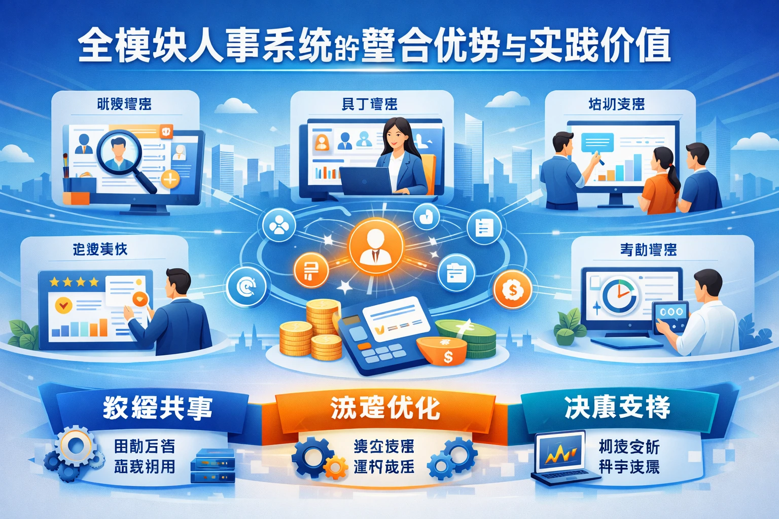 全模块人事系统的整合优势与实践价值