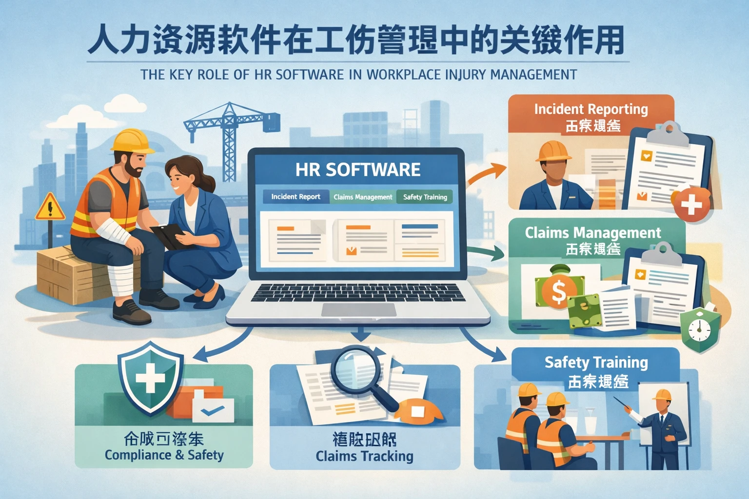人力资源软件在工伤管理中的关键作用