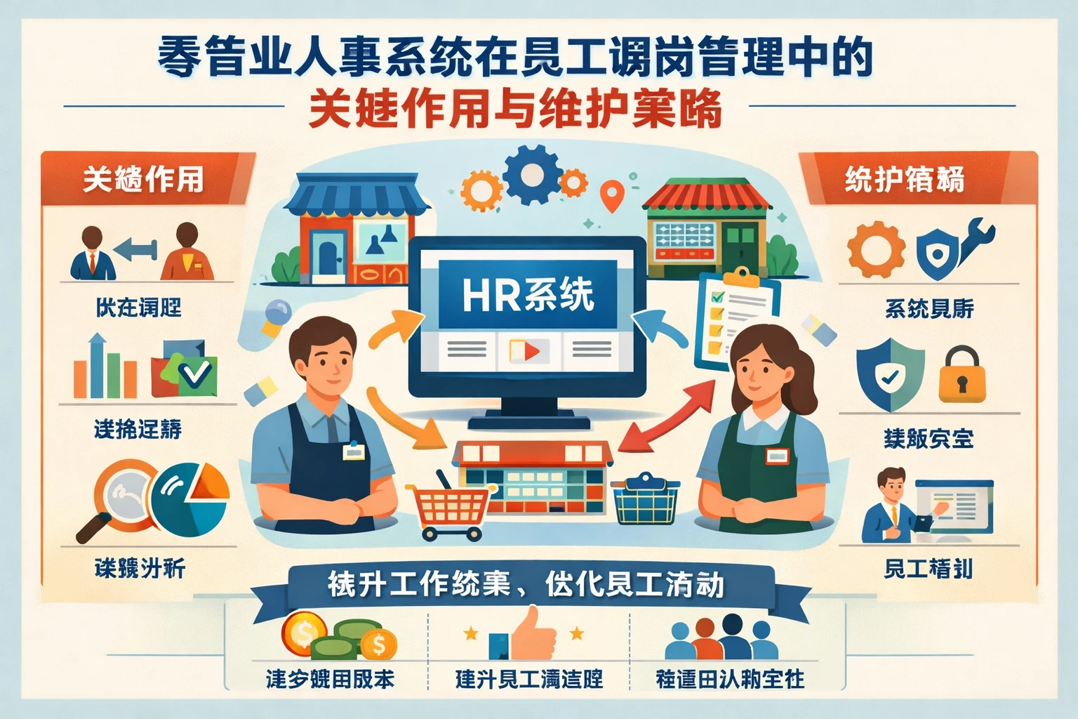 零售业人事系统在员工调岗管理中的关键作用与维护策略