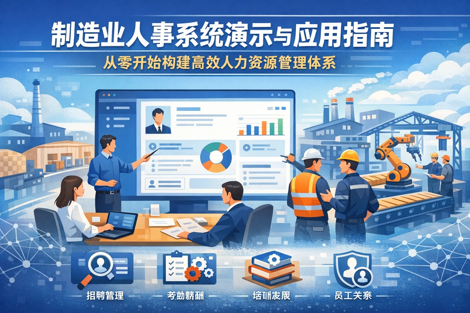 制造业人事系统演示与应用指南：从零开始构建高效人力资源管理体系