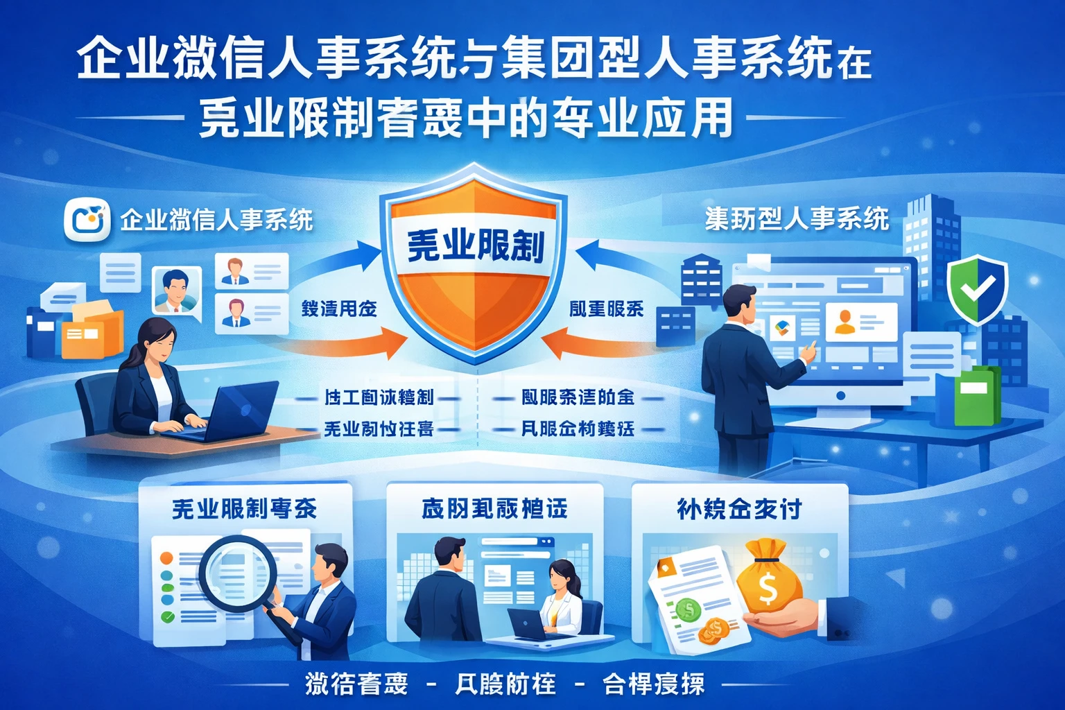 企业微信人事系统与集团型人事系统在竞业限制管理中的专业应用