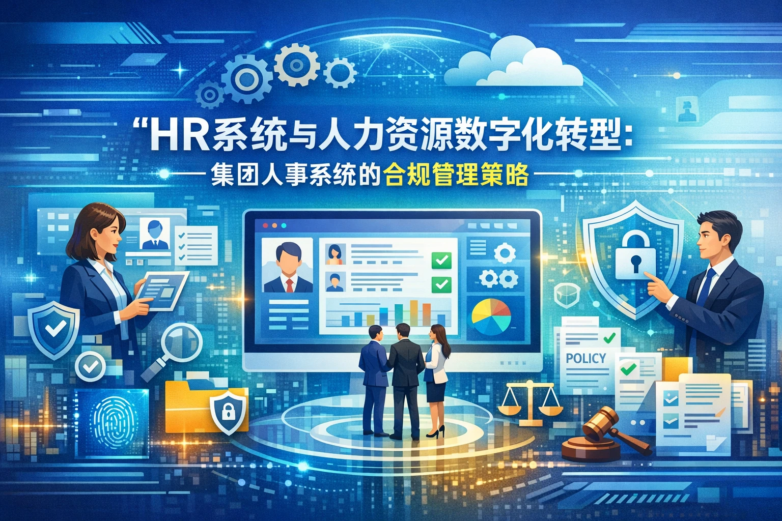 HR系统与人力资源数字化转型：集团人事系统的合规管理策略
