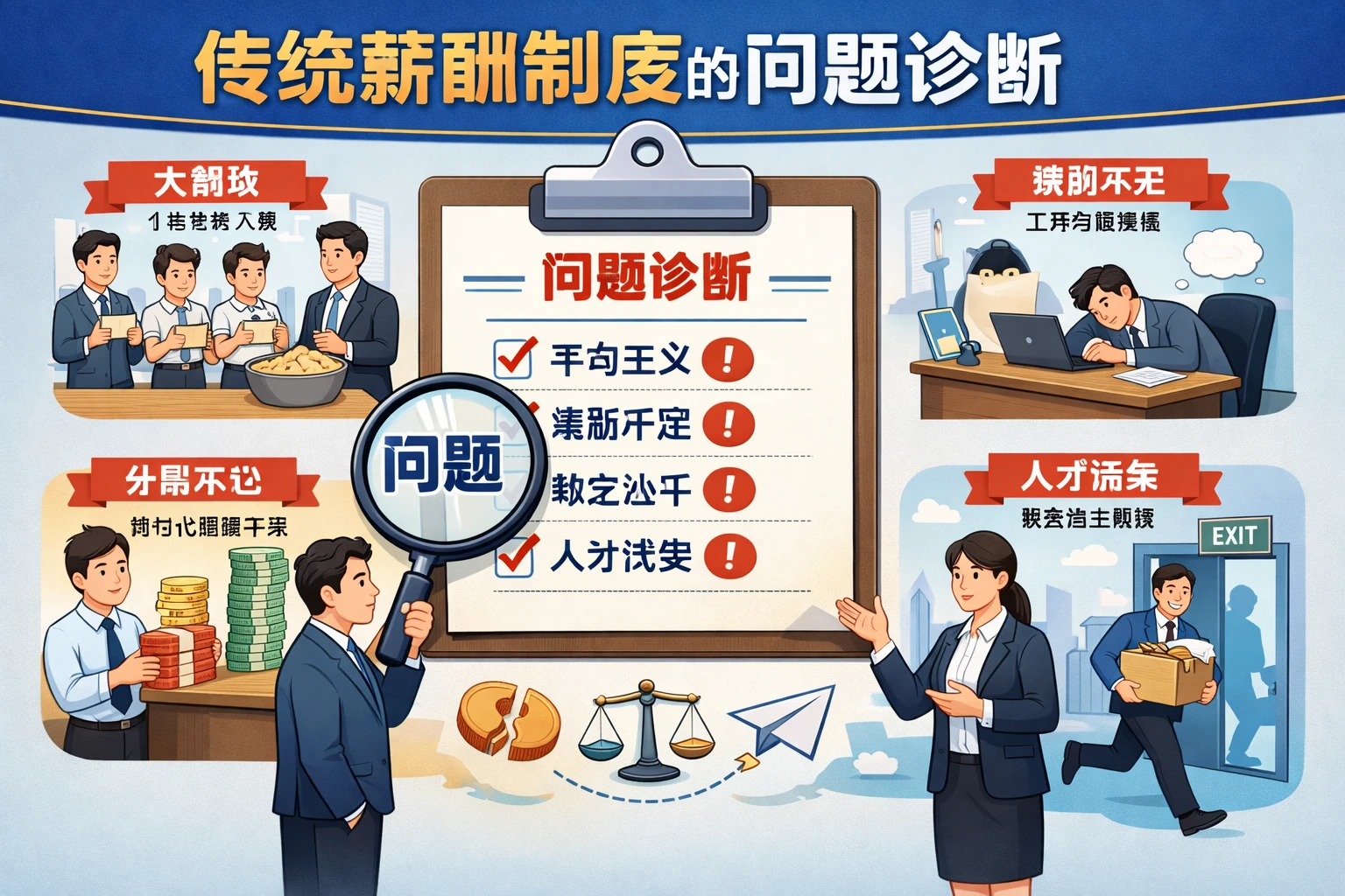 传统薪酬制度的问题诊断