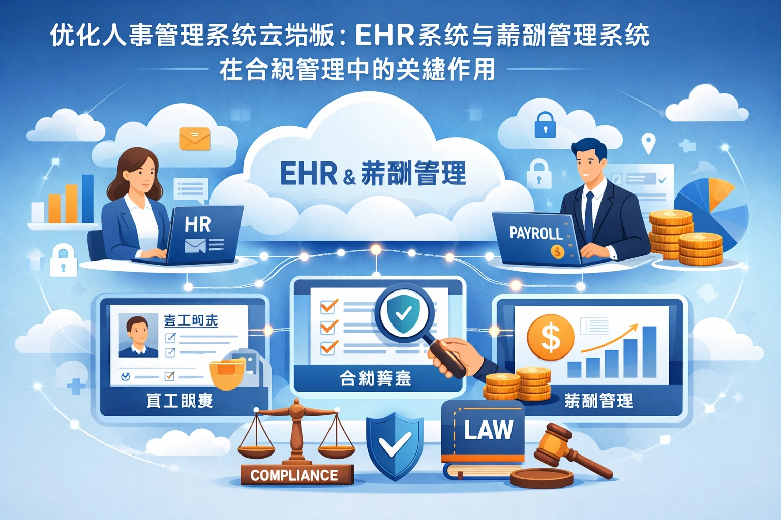 优化人事管理系统云端版：EHR系统与薪酬管理系统在合规管理中的关键作用