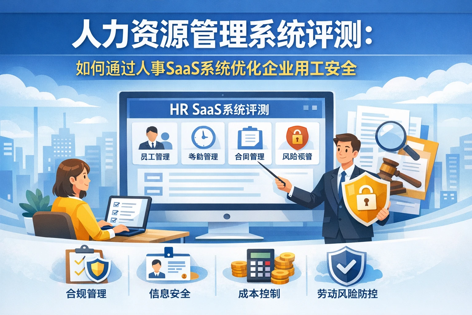 人力资源管理系统评测:如何通过人事SaaS系统优化企业用工安全