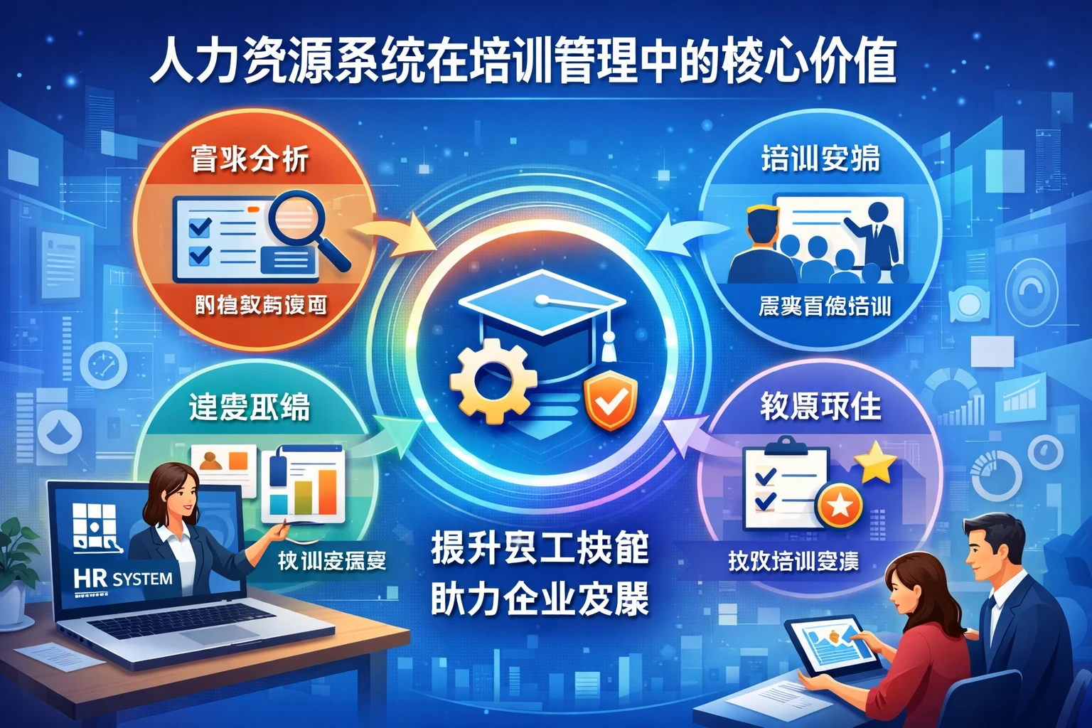 人力资源系统在培训管理中的核心价值