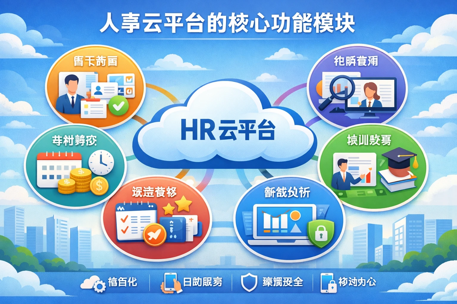 人事云平台的核心功能模块
