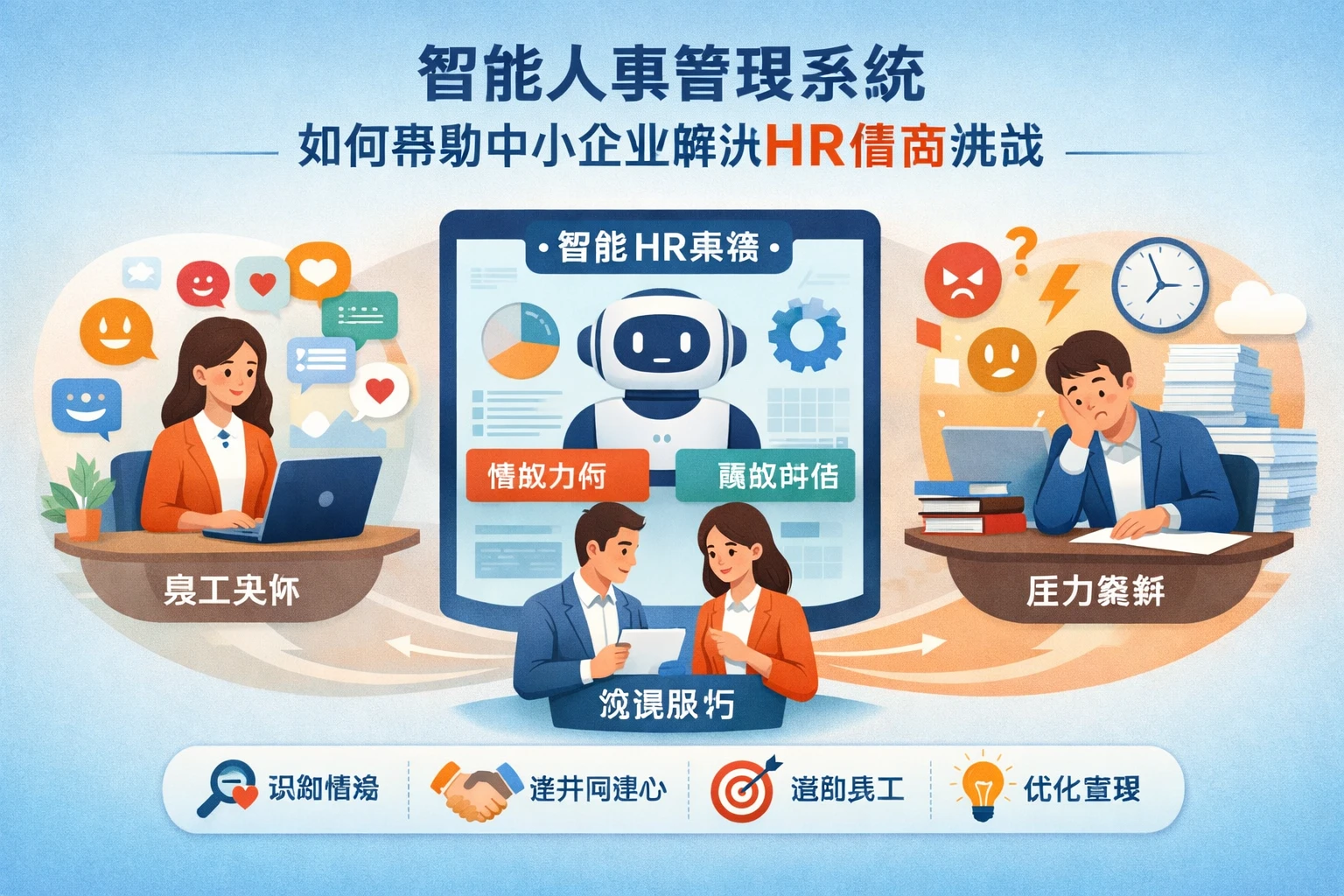 智能人事管理系统如何帮助中小企业解决HR情商挑战
